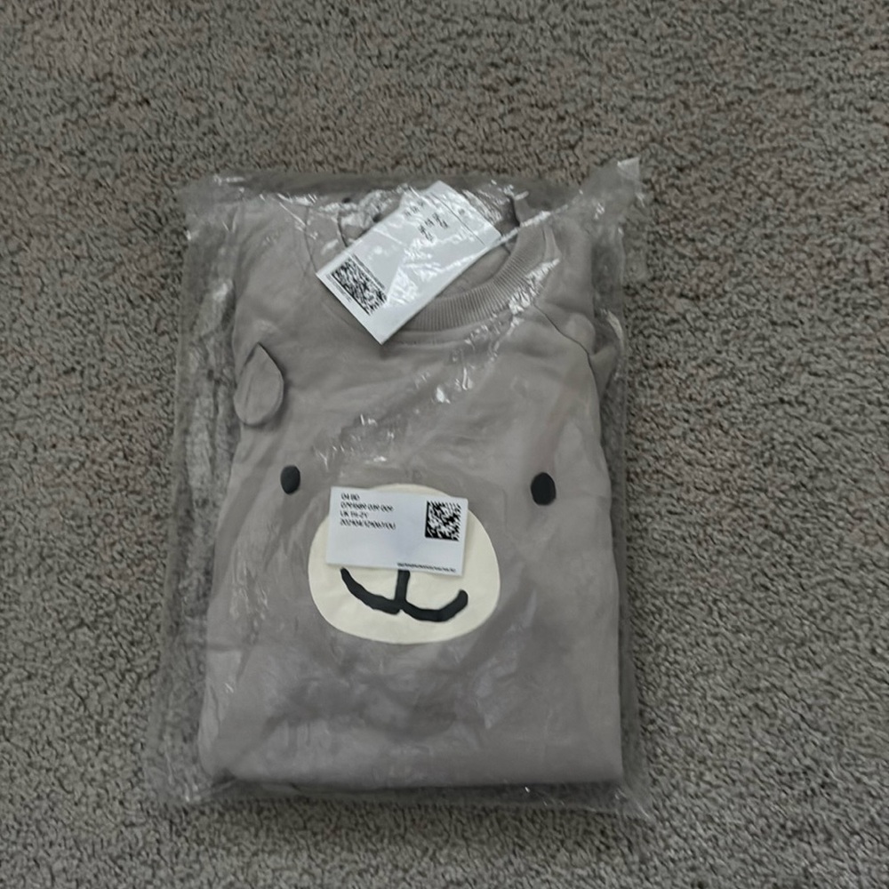 NWT H&M Kids Bear Sweatshirt and Sweatpants Set in Size 2T
